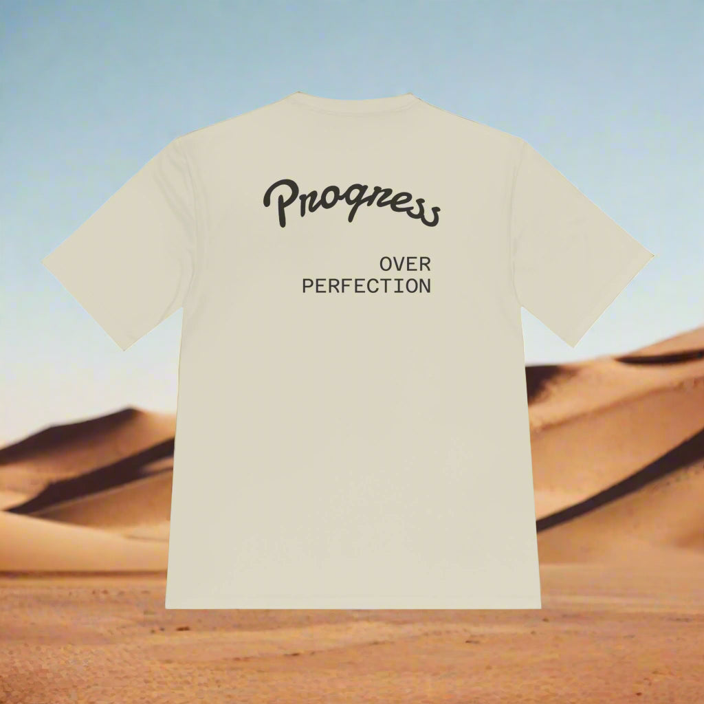 The Progress Over Perfection Fitness T-Shirt