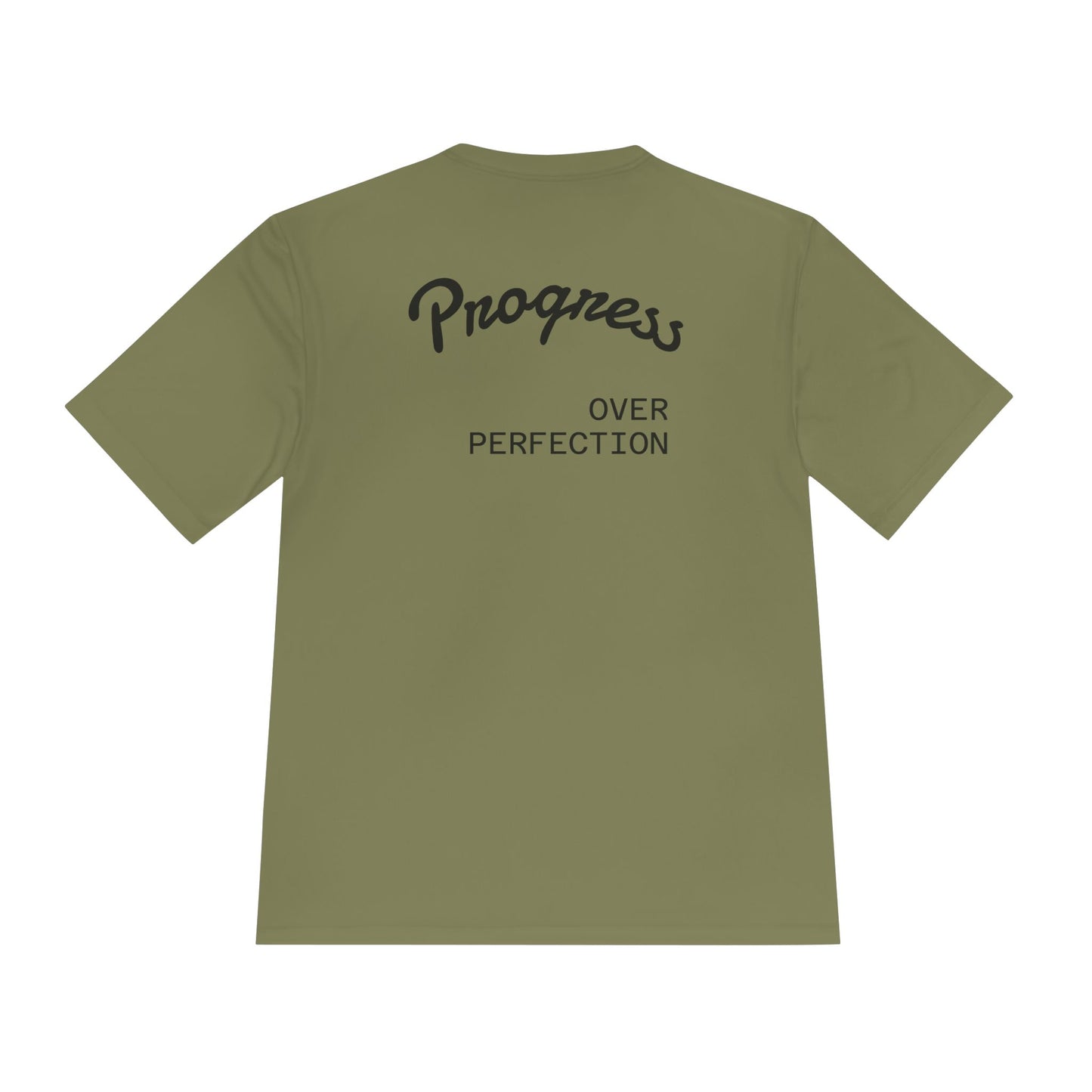 The Progress Over Perfection Fitness T-Shirt